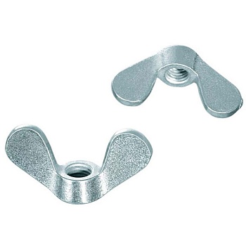 Гайка барашковая М5 DIN 315 оцинкованная сталь немецкий тип